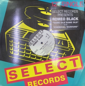 LP Romeo Black - Same Old Same Old e Chemical Warefare VINYL SINGLE IMPORTADO