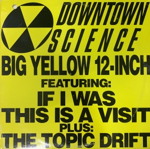 LP Downtown Science - Big Yellow VINYL SINGLE IMPORTADO