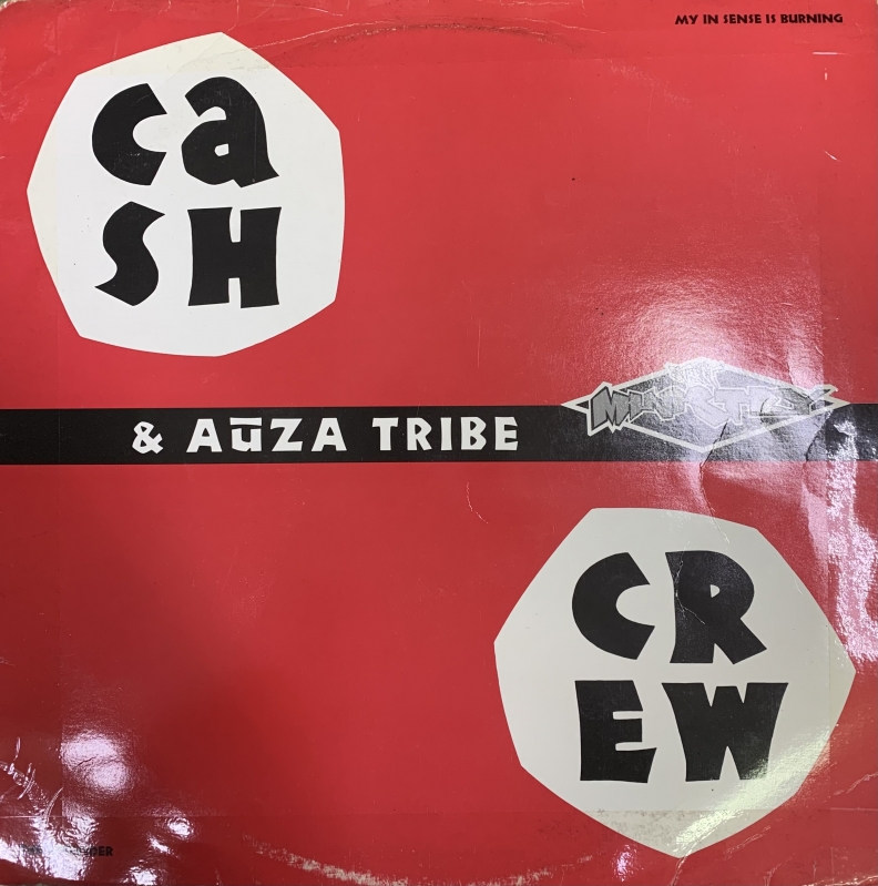 LP Cash Crew & Auza Tribe - My In Sense Is Burning e The Provider VINYL SINGLE IMPORTADO