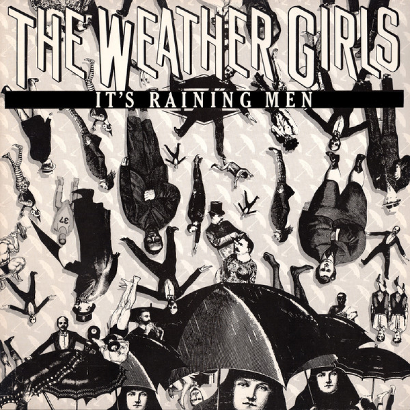 LP The Weather Girls - Its Raining Men VINYL SINGLE IMPORTADO