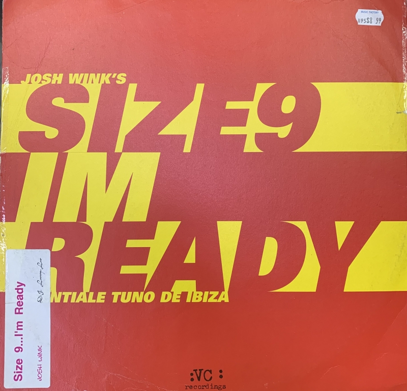 LP Josh Winks Size 9 - Im Ready VINYL SINGLE IMPORTADO