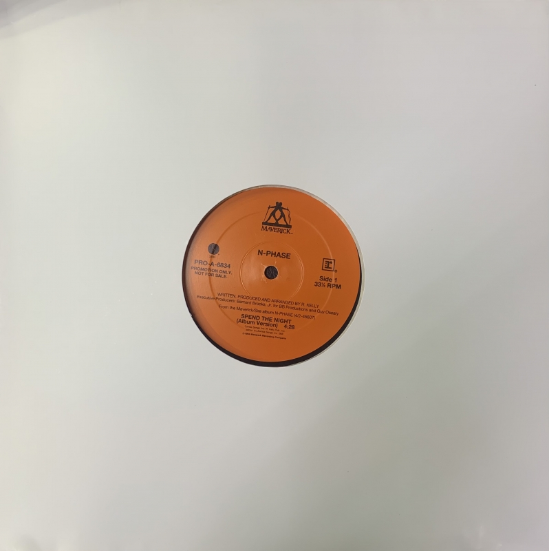 LP N Phase - Spend The Night VINYL SINGLE IMPORTADO