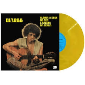 LP Wando - Gloria A Deus No Ceu E Samba Na Terra vinyl amarelo