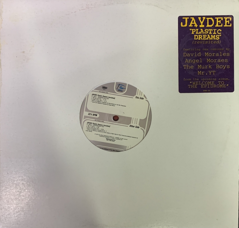 LP Jaydee - Plastic Dreams (Revisited) VINYL SINGLE IMPORTADO