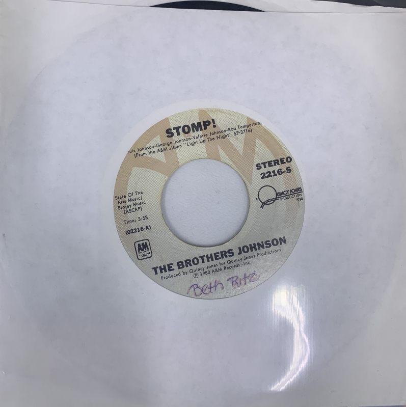 The Brothers Johnson - Stomp VINYL COMPACTO 7 POLEGADAS