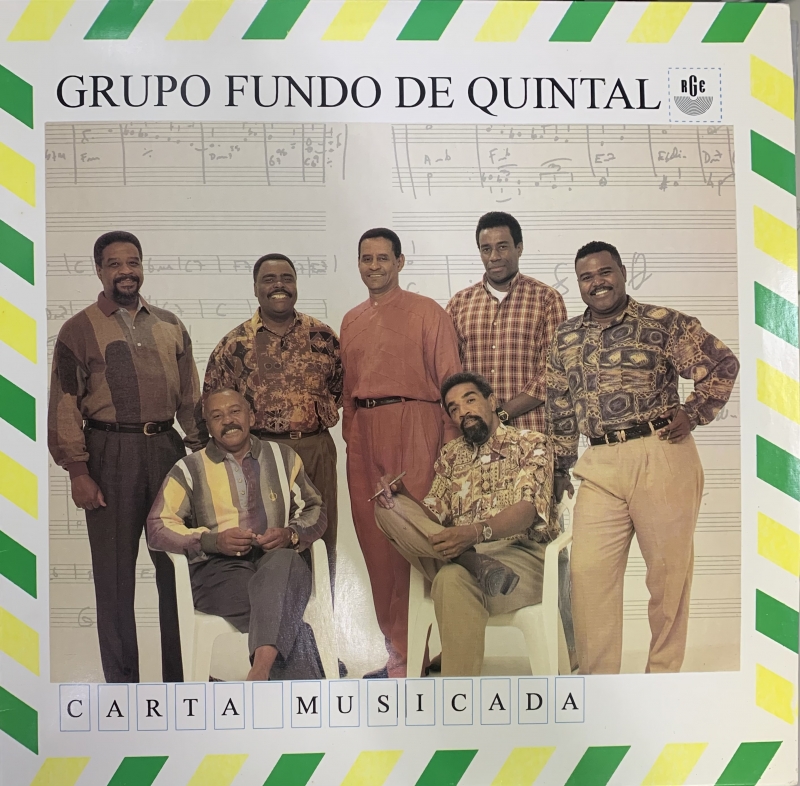 LP Grupo Fundo De Quintal - Carta Musicada VINYL