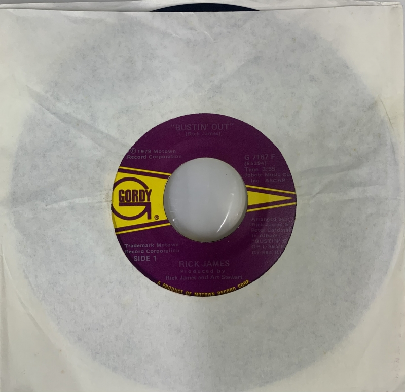 LP Rick James - Bustin Out e SEXY LADY VINYL COMPACTO 7 POLEGADAS