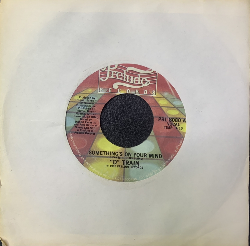 LP D Train - Somethings On Your Mind VINYL COMPACTO 7 POLEGADAS