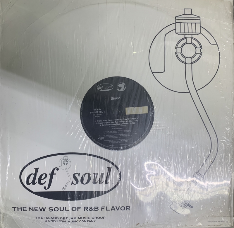 LP Sisqo - Thong Song (Remix) VINYL SINGLE IMPORTADO