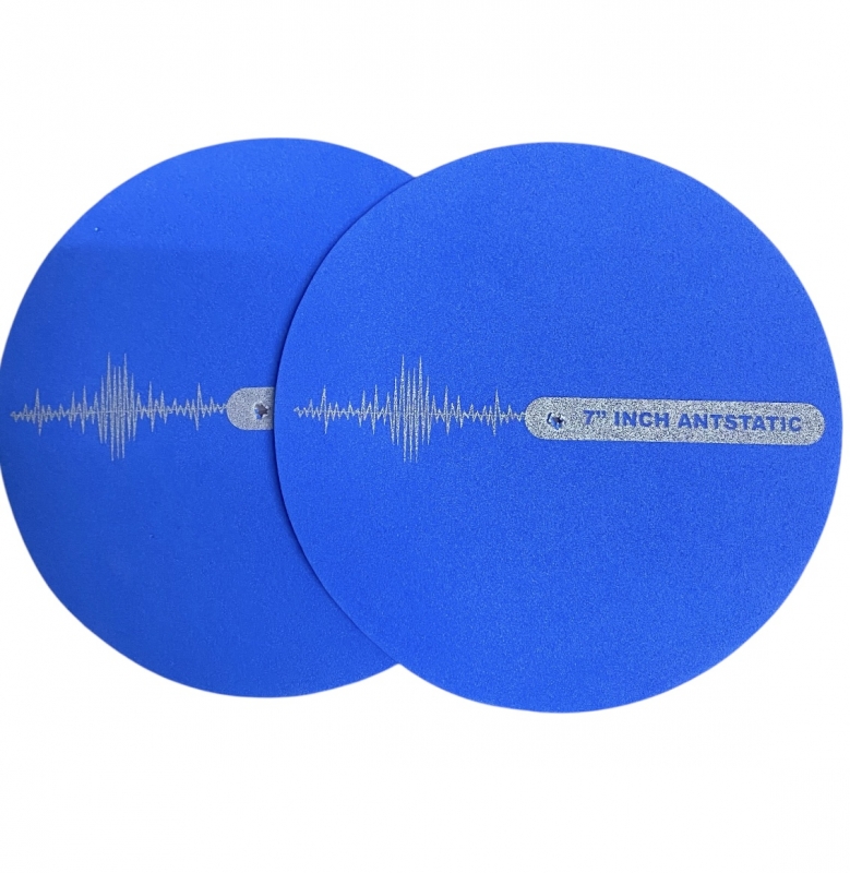 FELTRO PARA COMPACTO 7 POLEGADAS AZUL (O PAR)