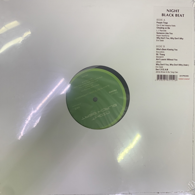 LP NIGHT BLACK BEAT - ERIC GADD JAMES BROWN WU TANG CLAN VINYL IMPORTADO
