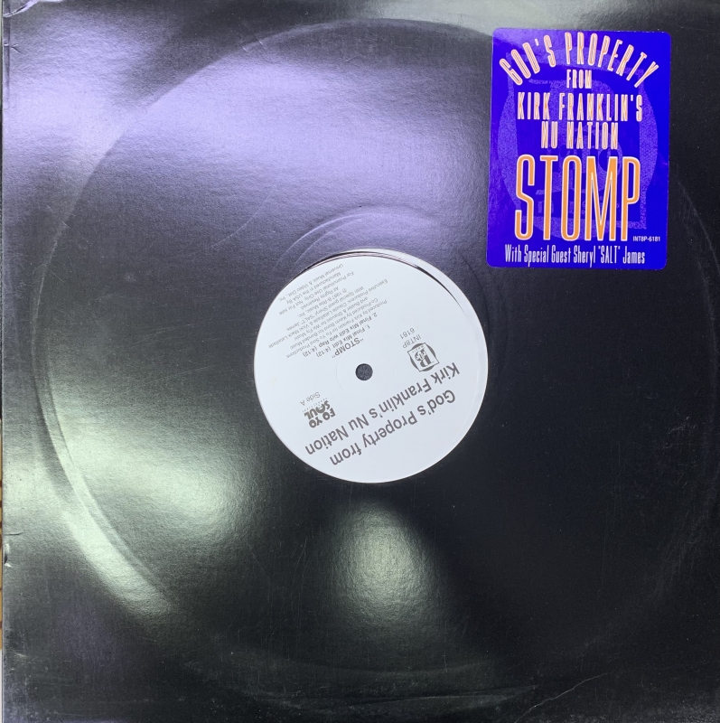 LP Gods Property From Kirk Franklins Nu Nation - Stomp VINYL SINGLE IMPORTADO