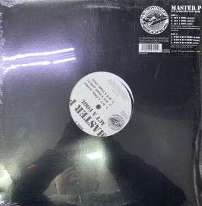 LP Master P - Act A Fool e Who Want Some VINYL SINGLE IMPORTADO