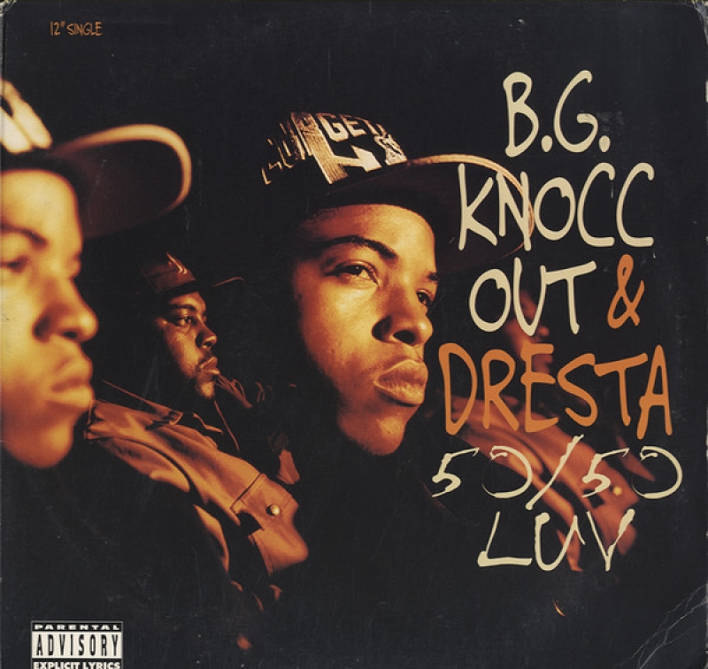 LP BG Knocc Out & Dresta - 50 50 Luv DPG K VINYL SINGLE IMPORTADO
