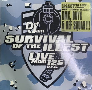 LP DMX ONYX E DEF SQUAD From Survival Of The Illest - Live From 125 NYC VINYL IMPORTADO