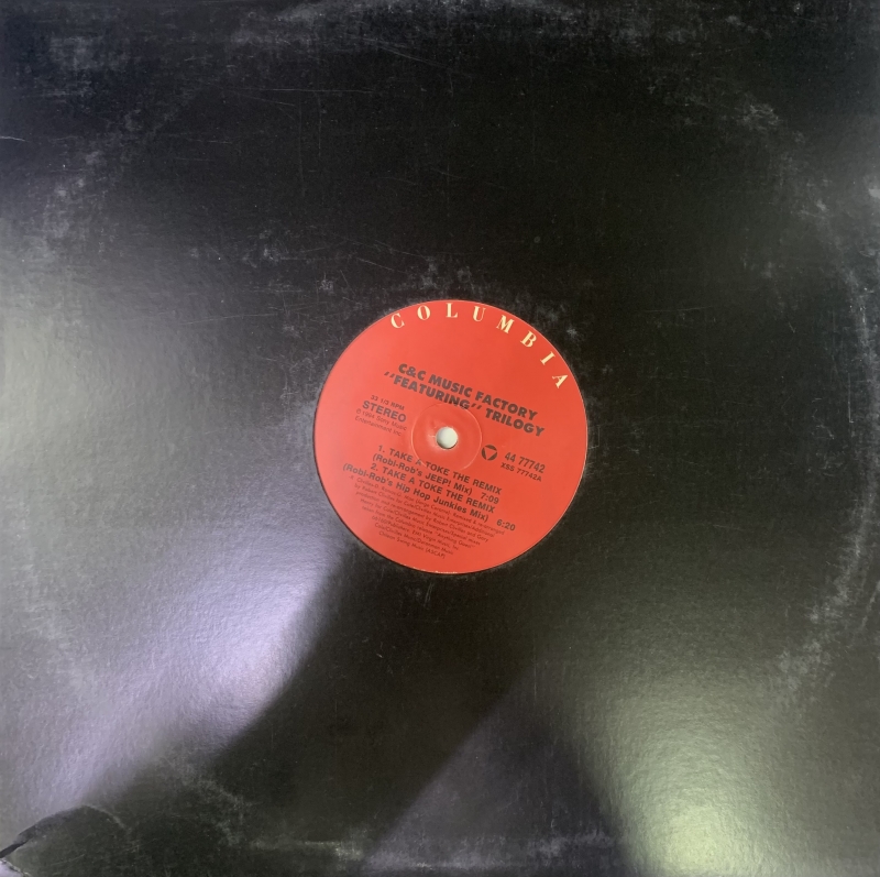 LP C e C Music Factory - Take A Toke (The Remix) VINYL SINGLE IMPORTADO