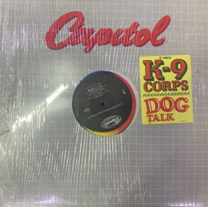 LP K 9 Corp Featuring Pretty C George Clinton - Dog Talk E Mans Best Friend VINYL SINGLE IMPORTADO