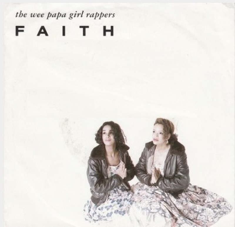LP THE Wee Papa Girl Rappers - Faith VINYL COMPACTO 7 POLEGADAS