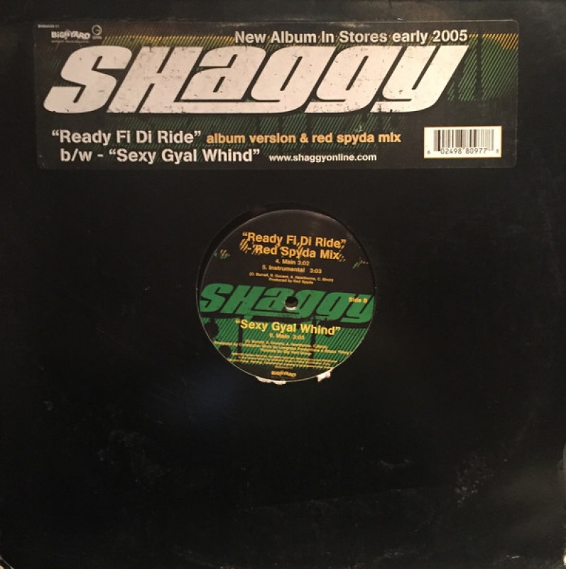 LP Shaggy - Ready Fi Di Ride VINYL SINGLE IMPORTADO
