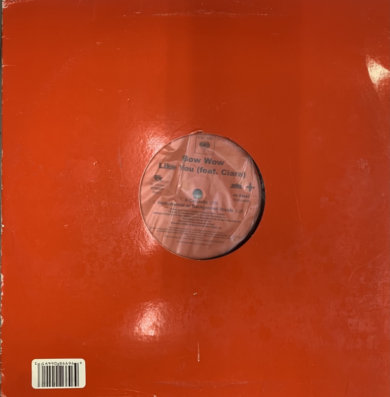LP Bow Wow Feat Ciara - Like You VINYL SINGLE IMPORTADO