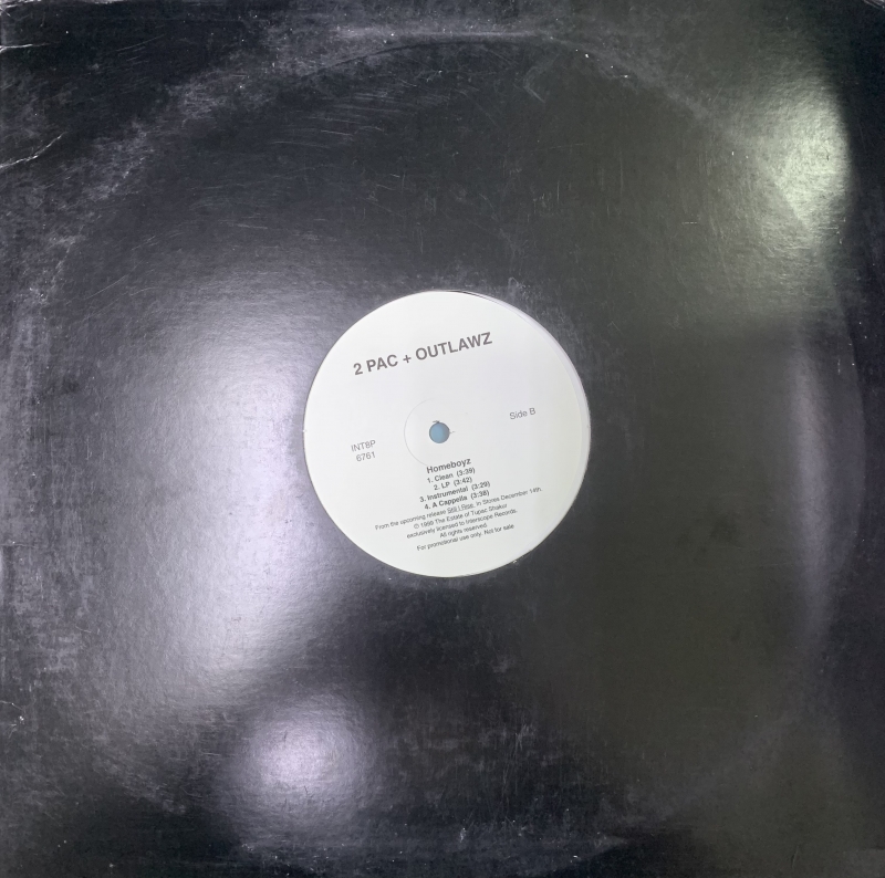 LP 2 Pac  Outlawz - Hell 4 A Hustler  Homeboyz VINYL IMPORTADO SINGLE