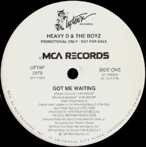 LP Heavy D and The Boyz - Got Me Waiting VINYL SINGLE IMPORTADO