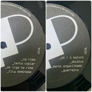 LP KL Jay - Na Batida Volume 3 VOCAL somente o DISCO 2 NOVO