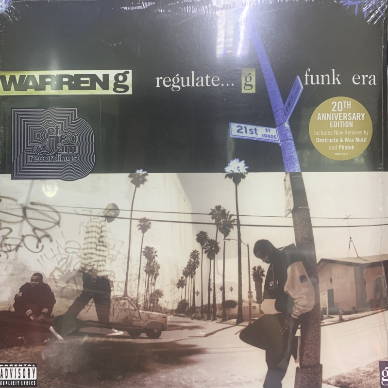 LP Warren G - Regulate G Funk Era VINYL DUPLO ANNIVERSARY EDITION 20th