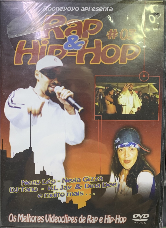 Rap & Hip Hop - VOL 03 THAIDE DINA D VISAO DE RUA KLJAY NEGA GIZZA (DVD)