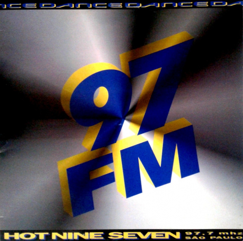 LP Hot Nine Seven 97 FM - LA BOUCHE LONDONBEAT MC SAR E THE REAL MCCOY SCATMAN GILLETTE VINYL