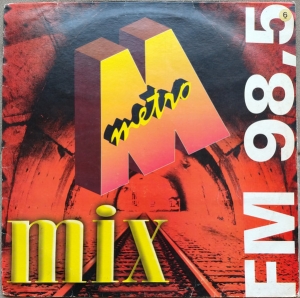 LP METRO MIX 98 5 FM - DJ TRAJIC WINK MARTINE DARKNESS ANDREW SIXTY VINYL
