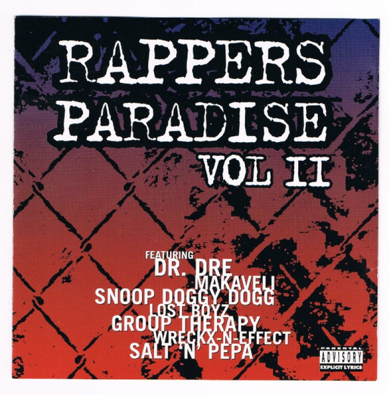 Rappers Paradise - VOL 2 DR DRE SNOOP DOGG LOST BOYZ RUFFA (CD)