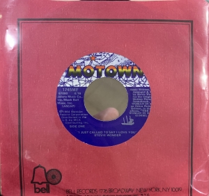 LP Stevie Wonder - I Just Called To Say I Love You VINYL COMPACTO 7 POLEGADA