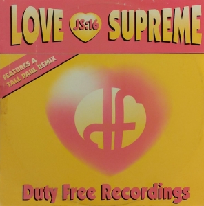 LP JS16 - Love Supreme VINYL SINGLE IMPORTADO