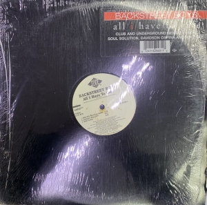 LP Backstreet Boys - All I Have To Give VINYL SINGLE IMPORTADO