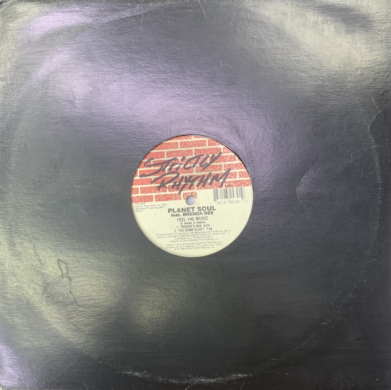 LP Planet Soul Featuring Brenda Dee - Feel The Music VINYL SINGLE IMPORTADO