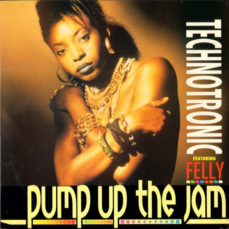 LP Technotronic Featuring Felly - Pump Up The Jam VINYL SINGLE IMPORTADO