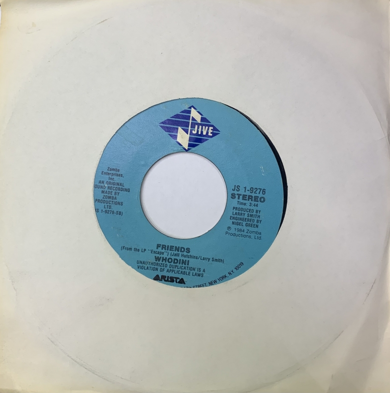 LP Whodini - FRIENDS E Five Minutes Of Funk VINYL COMPACTO 7 POLEGADAS LP Whodini - FRIENDS E Five Minutes Of Funk VINYL COMPACTO 7 POLEGADAS