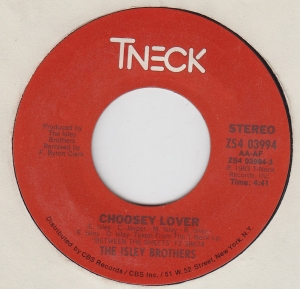 LP The Isley Brothers - Choosey Lover (COMPACTO 7 POLEGADAS)