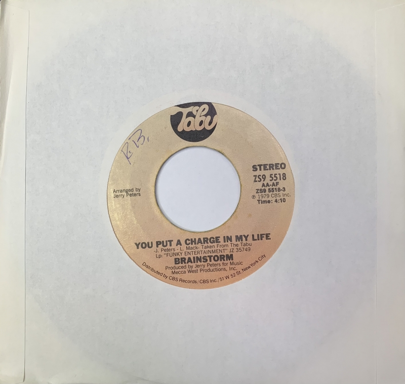 LP Brainstorm - You Put A Charge In My Life VINYL COMPACTO 7 POLEGADAS LP Brainstorm - You Put A Charge In My Life VINYL COMPACTO 7 POLEGADAS