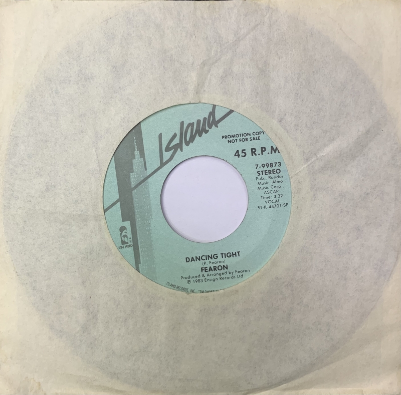 LP Fearon - Dancing Tight VINYL COMPACTO 7 POLEGADAS LP Fearon - Dancing Tight VINYL COMPACTO 7 POLEGADAS