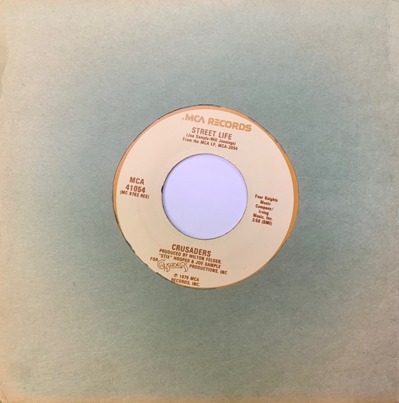 LP Crusaders - Street Life VINYL COMPACTO 7 POLEGADAS LP Crusaders - Street Life VINYL COMPACTO 7 POLEGADAS