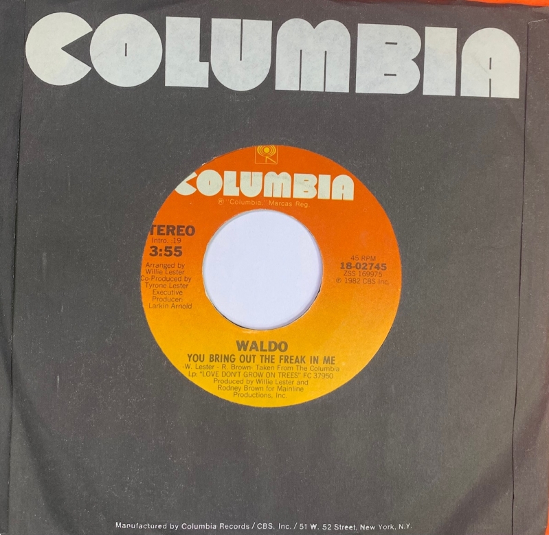 LP Waldo - You Bring Out The Freak In Me VINYL COMPACTO 7 POLEGADAS LP Waldo - You Bring Out The Freak In Me VINYL COMPACTO 7 POLEGADAS