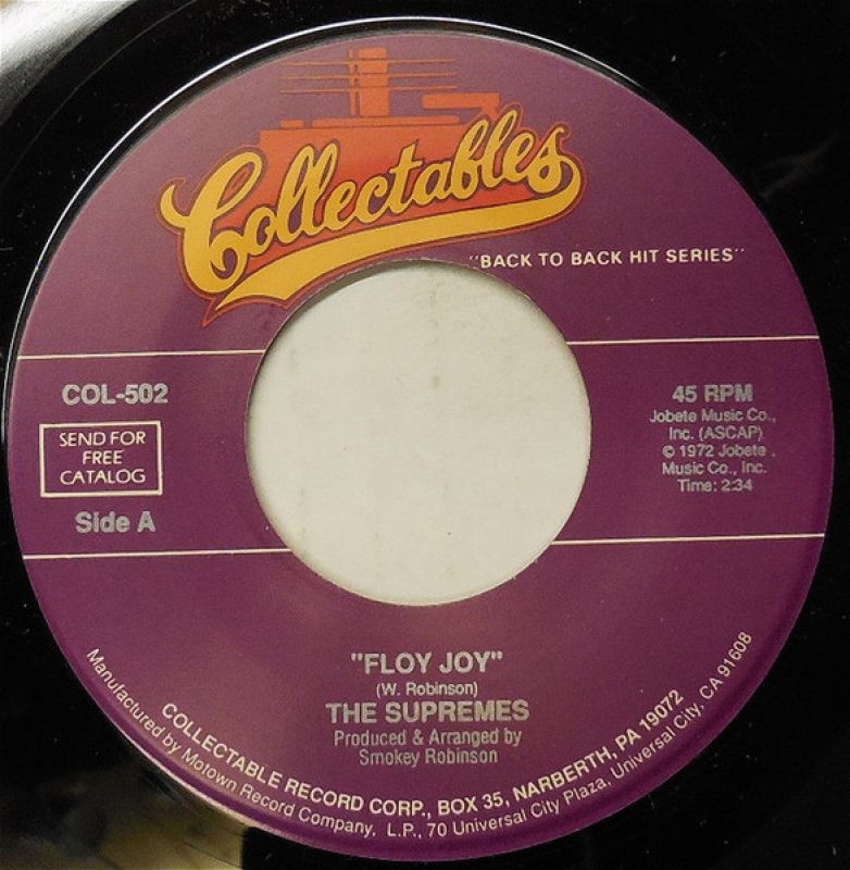 LP The Supremes - Floy Joy / Touch (COMPACTO 7POLEGADAS) LP The Supremes - Floy Joy / Touch (COMPACTO 7POLEGADAS)
