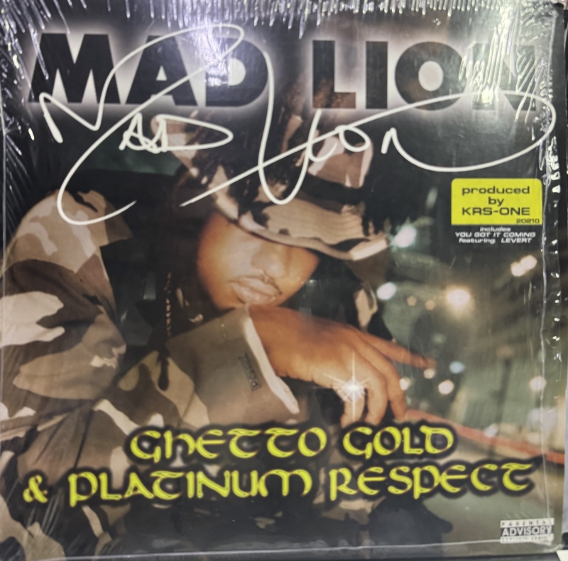 LP Mad Lion - Ghetto Gold & Platinum Respect VINYL DUPLO IMPORTADO LP Mad Lion - Ghetto Gold & Platinum Respect VINYL DUPLO IMPORTADO