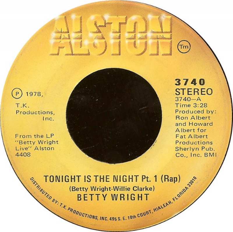 Betty Wright - Tonight Is The Night (COMPACTO 7 POLEGADAS) Betty Wright - Tonight Is The Night (COMPACTO 7 POLEGADAS)