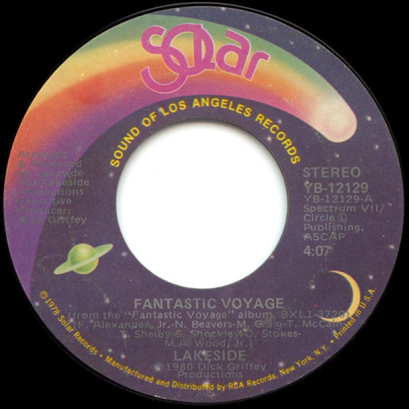 LP Lakeside - Fantastic Voyage (COMPACTO 7 POLEGADAS) LP Lakeside - Fantastic Voyage (COMPACTO 7 POLEGADAS)