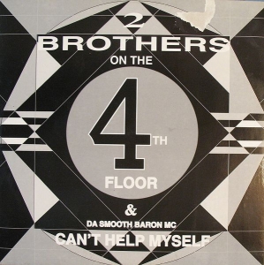 LP 2 Brothers On The 4th Floor & Da Smooth Baron MC - Cant Help Myself VINYL SINGLE IMPORTADO