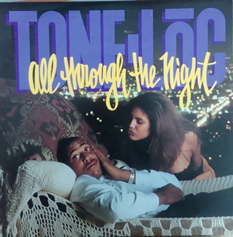 LP Tone Loc - All Through The Night VINYL SINGLE IMPORTADO
