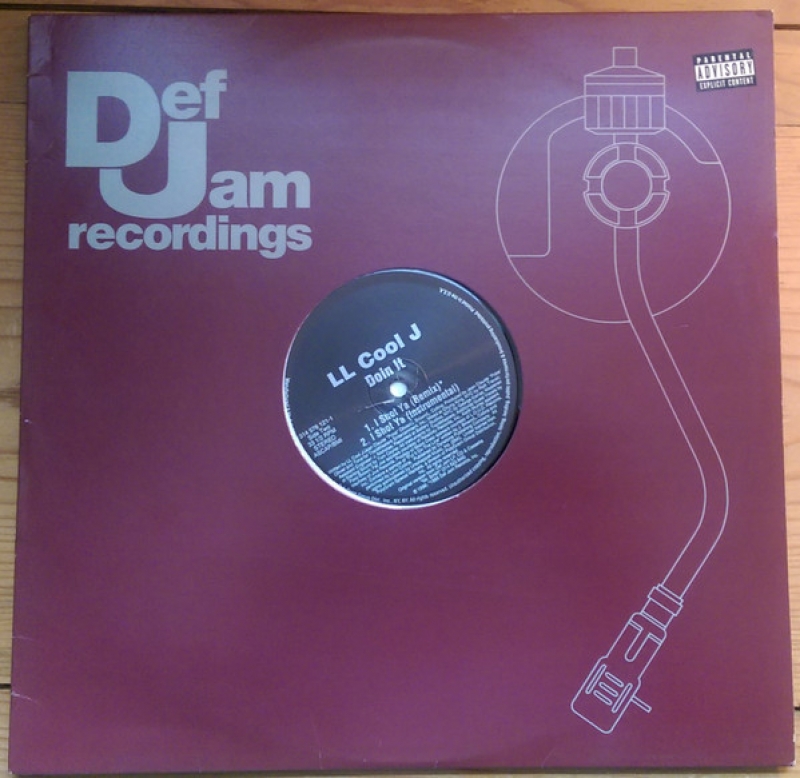 LP LL Cool J - Doin It VINYL SINGLE IMPORTADO